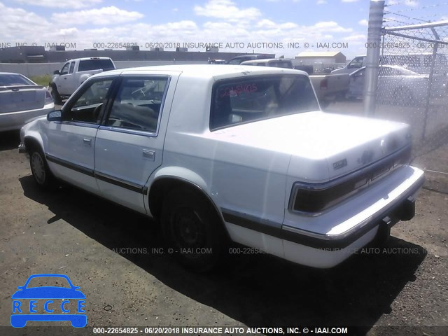 1990 DODGE DYNASTY LE 1B3XC5639LD794807 зображення 2