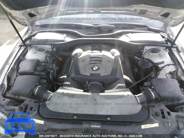 2007 BMW 750 WBAHN83557DT67373 зображення 9