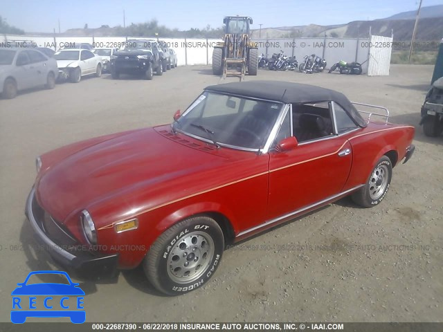 1978 FIAT SPIDER 124CS10139835 image 1