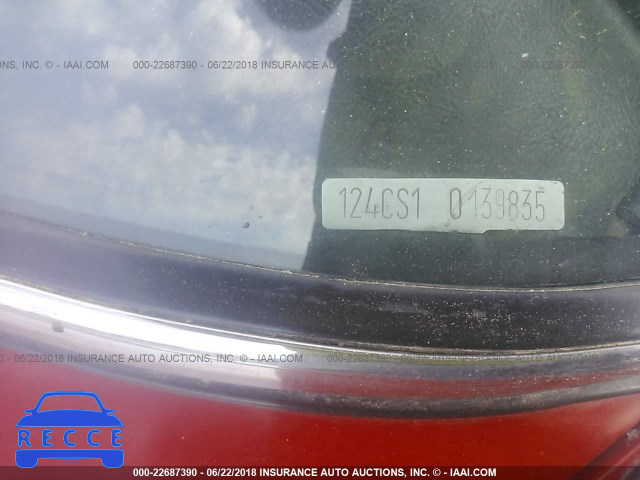 1978 FIAT SPIDER 124CS10139835 image 8