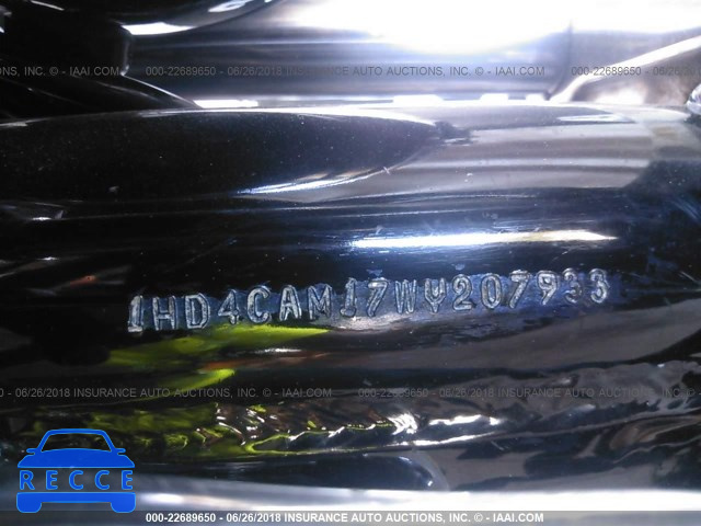 1998 HARLEY-DAVIDSON XL883 1HD4CAM17WY207933 image 9