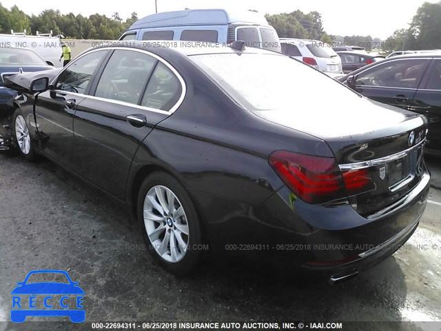 2013 BMW 740 I WBAYA6C5XDD143396 image 2