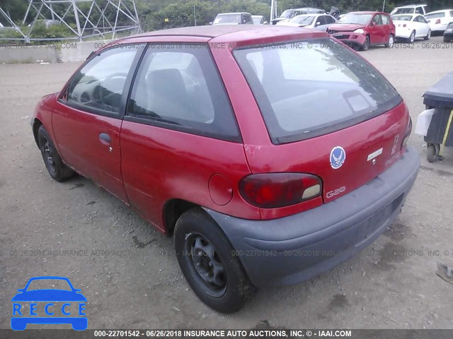 1997 GEO METRO 2C1MR2266V6723528 Bild 2