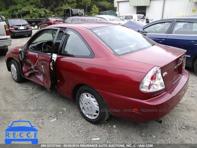 2002 MITSUBISHI MIRAGE DE JA3AY11A82U026110 image 2