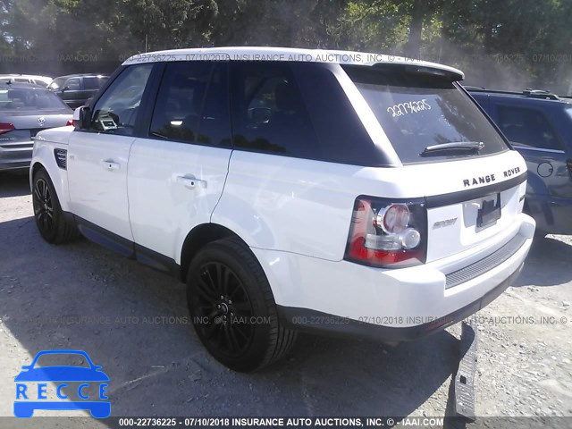 2013 LAND ROVER RANGE ROVER SPORT LUX SALSK2D48DA807757 зображення 2