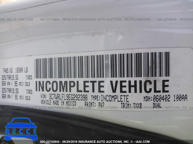 2014 RAM 4500 3C7WRLFL9EG292398 image 9