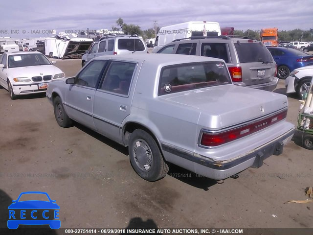 1990 DODGE DYNASTY 1B3XC46R3LD854661 зображення 2