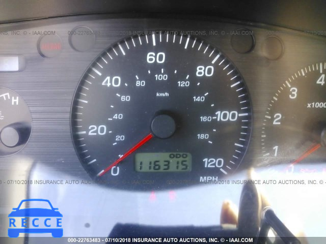 2001 SUBARU IMPREZA L JF1GM43541G400742 image 5