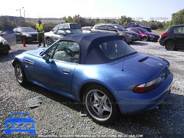 2000 BMW M ROADSTER WBSCK9348YLC92626 image 2