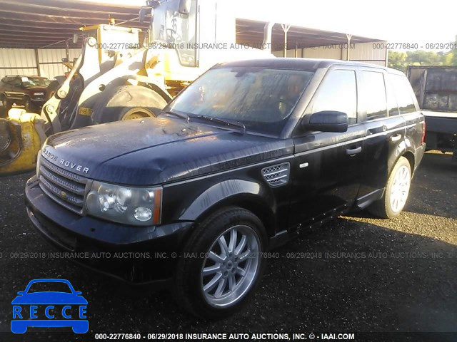 2009 LAND ROVER RANGE ROVER SPORT HSE SALSK25449A196275 зображення 5