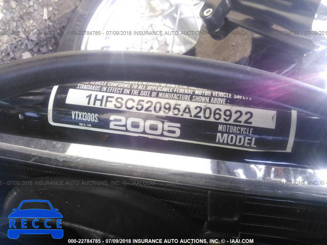 2005 HONDA VT1300 S 1HFSC52095A206922 image 9