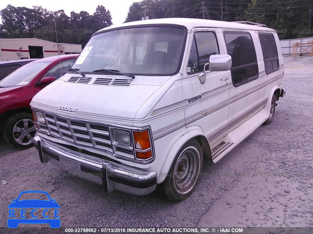 1993 DODGE RAM VAN B250 2B6HB21Y1PK519889 зображення 1