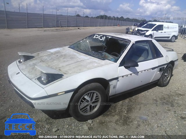 1985 PONTIAC FIERO SE 1G2PF37R2FP225978 image 1