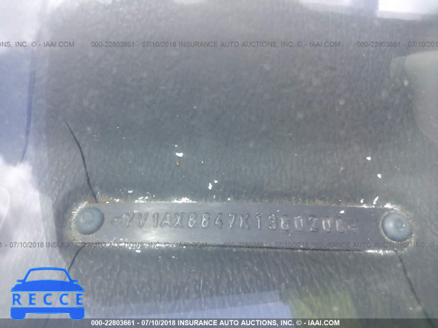 1989 VOLVO 244 DL/GL YV1AX8847K1380208 image 8