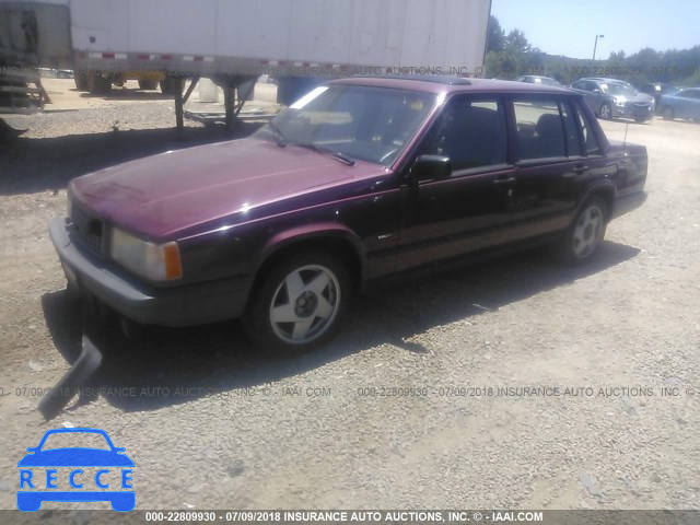 1990 VOLVO 740 YV1FA8747L2473394 Bild 1