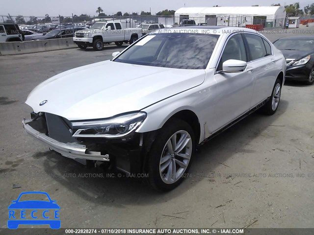 2016 BMW 750 I WBA7F0C56GGL99404 зображення 1