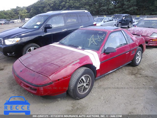 1988 PONTIAC FIERO 1G2PE11R7JP226035 image 1