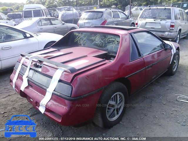 1988 PONTIAC FIERO 1G2PE11R7JP226035 image 3
