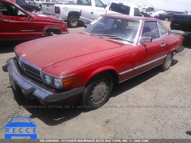 1986 MERCEDES-BENZ 560 SL WDBBA48D7GA050580 image 1