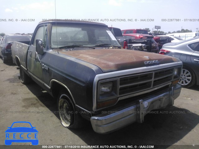 1986 DODGE D-SERIES D150 1B7FD14T0GS035760 зображення 0