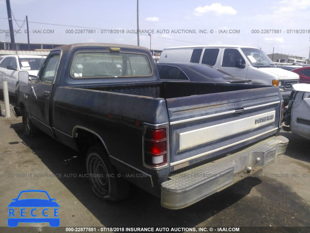 1986 DODGE D-SERIES D150 1B7FD14T0GS035760 image 2