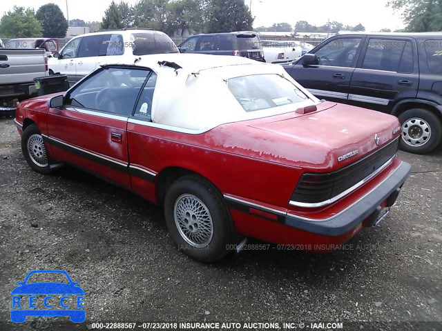 1989 CHRYSLER LEBARON 1C3XJ45KXKG239289 зображення 2