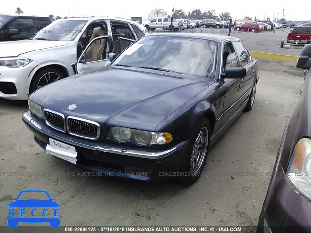 1996 BMW 750 IL WBAGK2323TDH67453 image 1