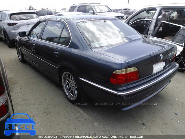 1996 BMW 750 IL WBAGK2323TDH67453 image 2
