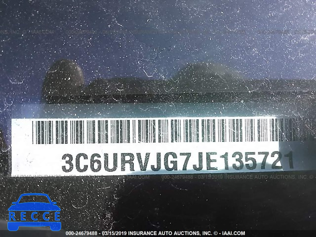 2018 RAM PROMASTER 3500 3500 HIGH 3C6URVJG7JE135721 image 8