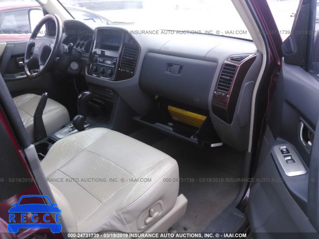 2005 MITSUBISHI MONTERO LIMITED JA4MW51S25J000770 image 4