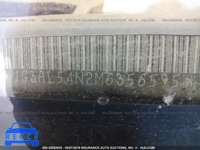 1991 OLDSMOBILE CUTLASS CIERA 1G3AL54N2M6356595 image 7