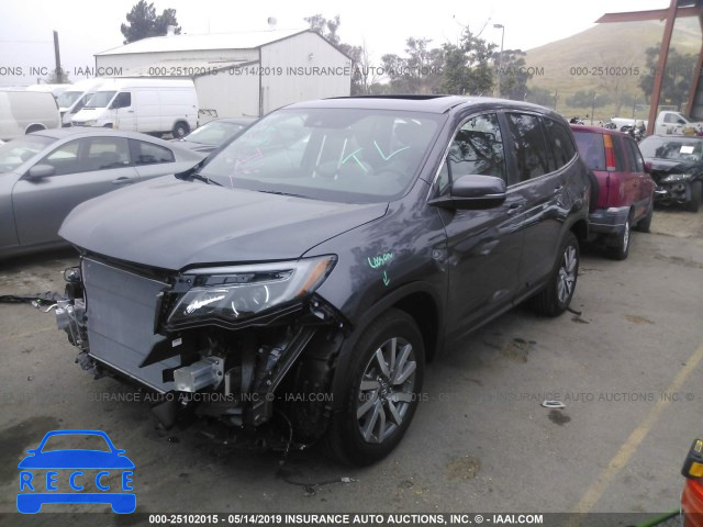 2019 HONDA PILOT EXL 5FNYF5H52KB031933 image 1