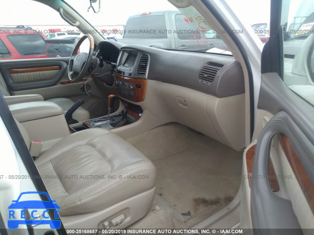 2005 LEXUS LX 470 JTJHT00W753554508 зображення 4