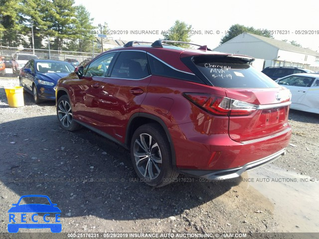 2019 LEXUS RX 450H/BASE/F SPORT 2T2BGMCA7KC032092 зображення 2