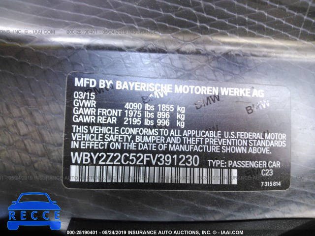 2015 BMW I8 WBY2Z2C52FV391230 image 7