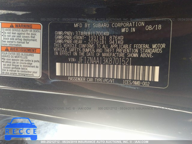 2019 TOYOTA 86 JF1ZNAA13K8701521 image 8