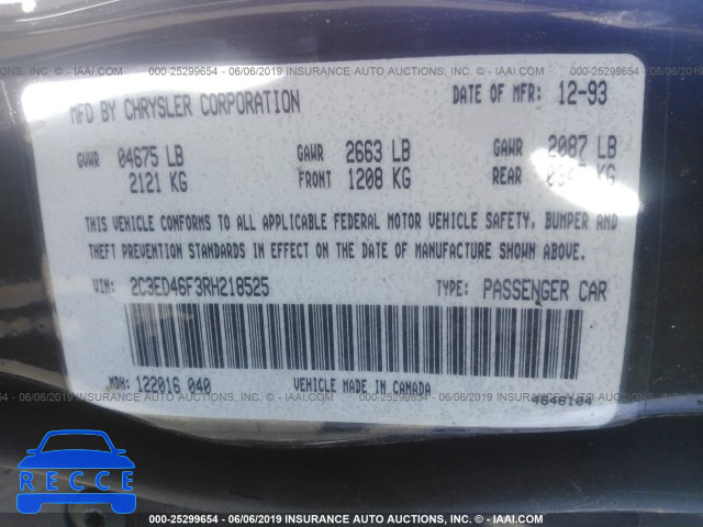 1994 CHRYSLER NEW YORKER LH-BODY 2C3ED46F3RH218525 image 7