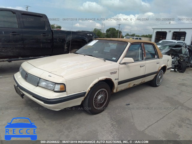 1990 OLDSMOBILE CUTLASS CIERA S 1G3AJ54N7L6306439 зображення 1