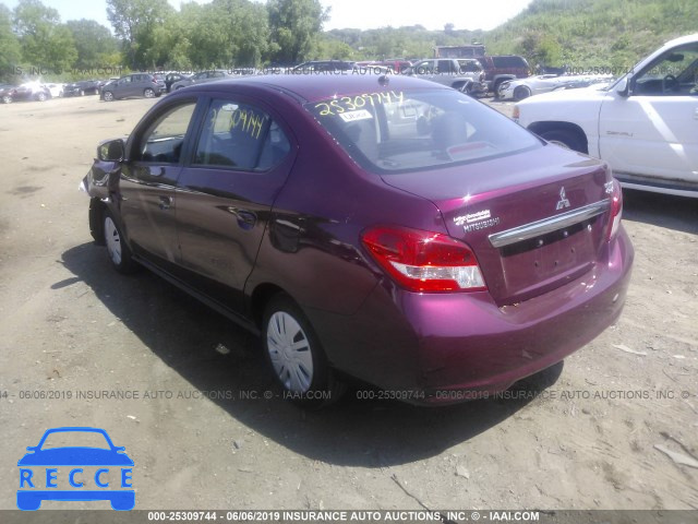 2019 MITSUBISHI MIRAGE G4 ES ML32F3FJ0KHF09041 image 2