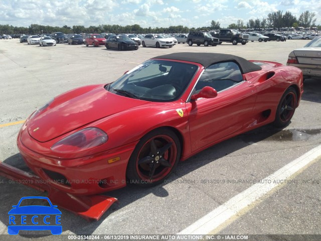 2001 FERRARI 360 SPIDER/SPIDER F1 ZFFYT53AX10126395 зображення 1