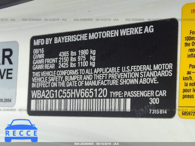 2017 BMW M240I WBA2G1C55HV665120 image 8