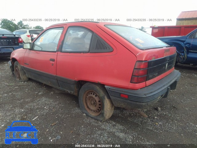 1989 PONTIAC LEMANS YL AEROCOUPE KL2TX216XKB352049 image 2