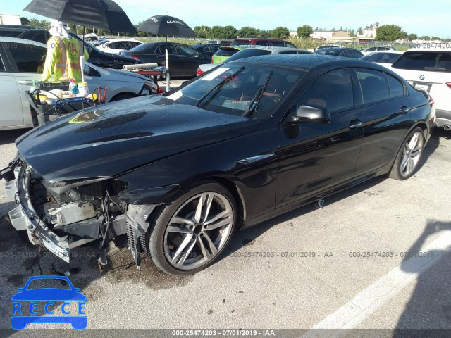 2015 BMW 640 I/GRAN COUPE WBA6A0C56FD318296 зображення 1