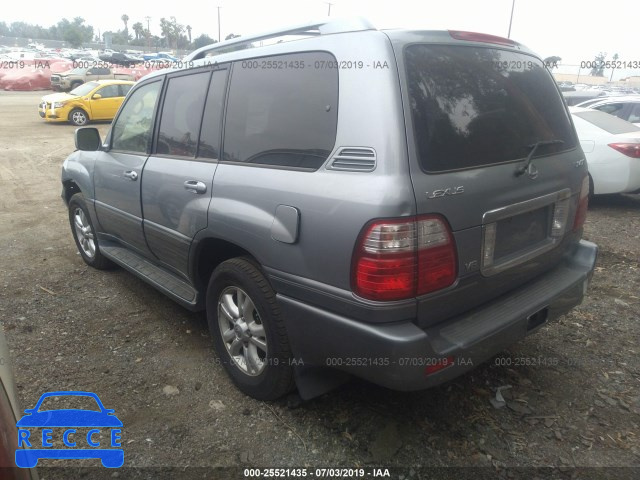 2005 LEXUS LX 470 JTJHT00W353549502 image 2