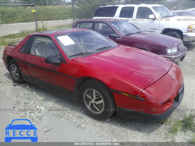 1986 PONTIAC FIERO SE 1G2PF3799GP227549 image 0