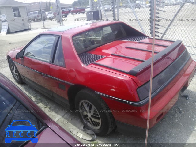 1986 PONTIAC FIERO SE 1G2PF3799GP227549 image 2