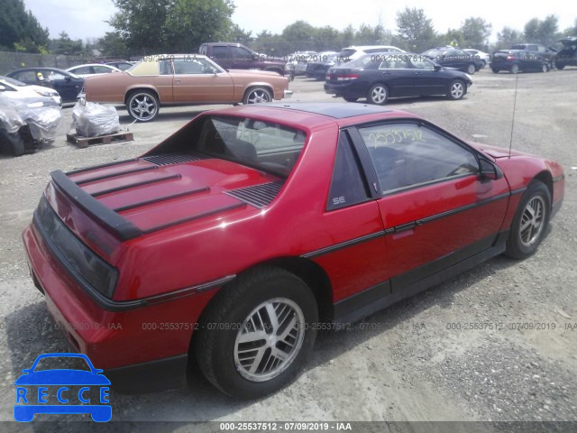 1986 PONTIAC FIERO SE 1G2PF3799GP227549 image 3