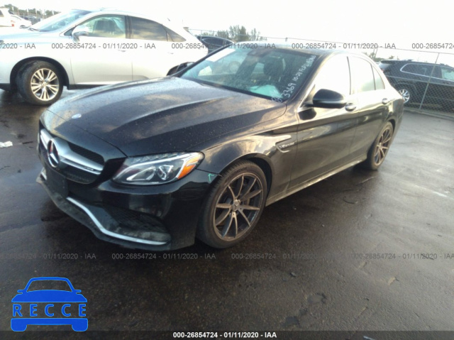 2016 MERCEDES-BENZ C-CLASS 55SWF8GB7GU113369 image 1