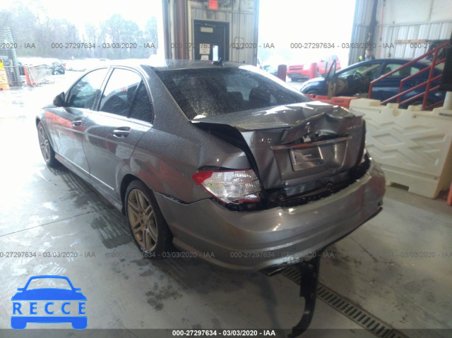 2008 MERCEDES-BENZ C-CLASS WDDGF56X78F119077 image 2