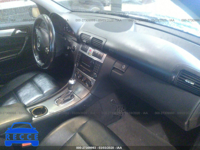 2005 MERCEDES-BENZ C-CLASS 230K SPORT SEDAN WDBRF40J45A694214 зображення 4